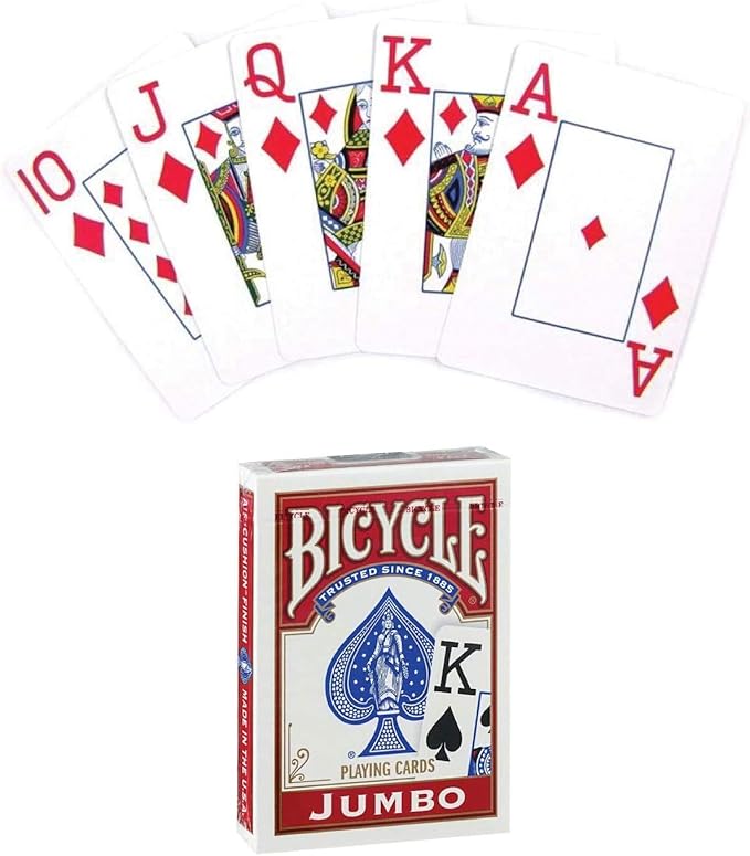 Official Bicycle Cribbage Board Game Set 29 with Bicycle Playing Cards and 9 Premium Metal Crib Pegs