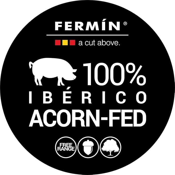 Fermin Sliced Iberico de Bellota Pork Loin – 2 oz | 100% Acorn-Fed | Authentic Spanish Lomo