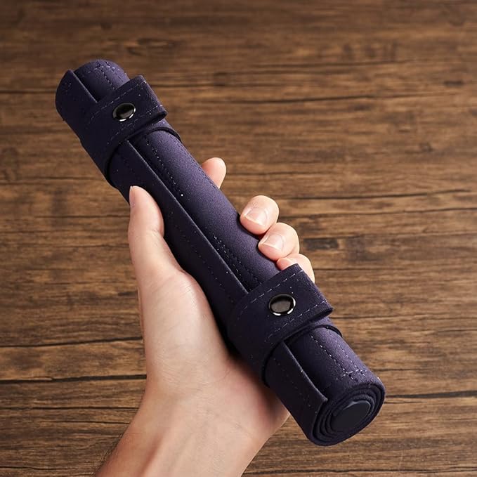 Backgammon Game Set - Roll up Board Games- Portable Travel Backgammon for Companion. Multiple Colors