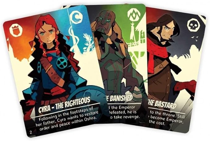 Hidden Leaders Board Game - Deduction and Strategy Game, Fantasy Game for Kids and Adults, Ages 10+, 2-6 Players, 20-40 Minute Playtime, Made by