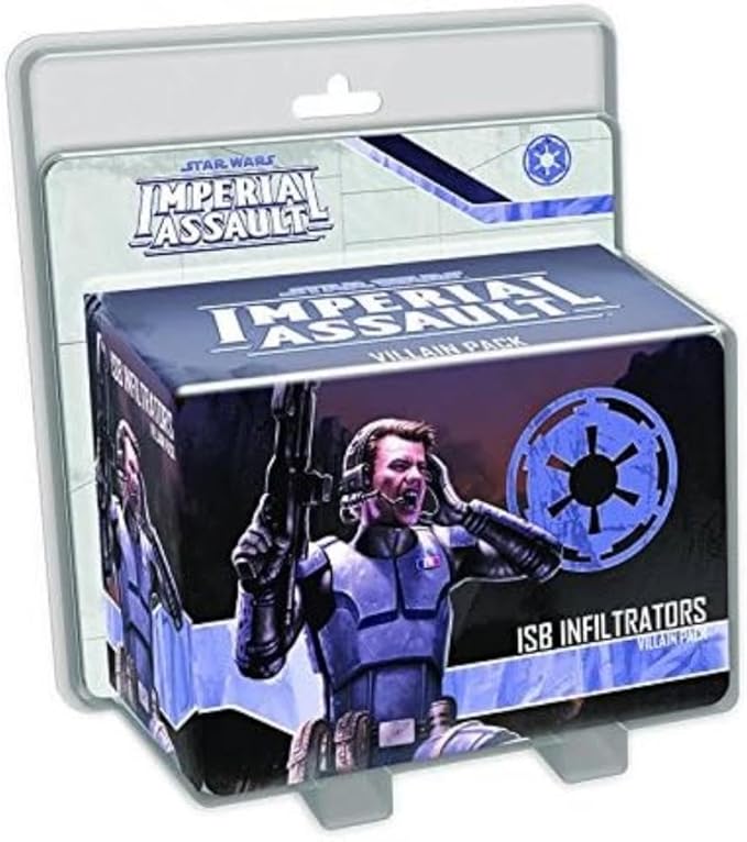 Star Wars Imperial Assault Board Game ISB Infiltrators VILLAIN PACK - Epic Sci-Fi Miniatures Strategy Game for Kids and Adults, Ages 14+, 1-5 Players, 1-2 Hour Playtime, Made by Fantasy Flight Games
