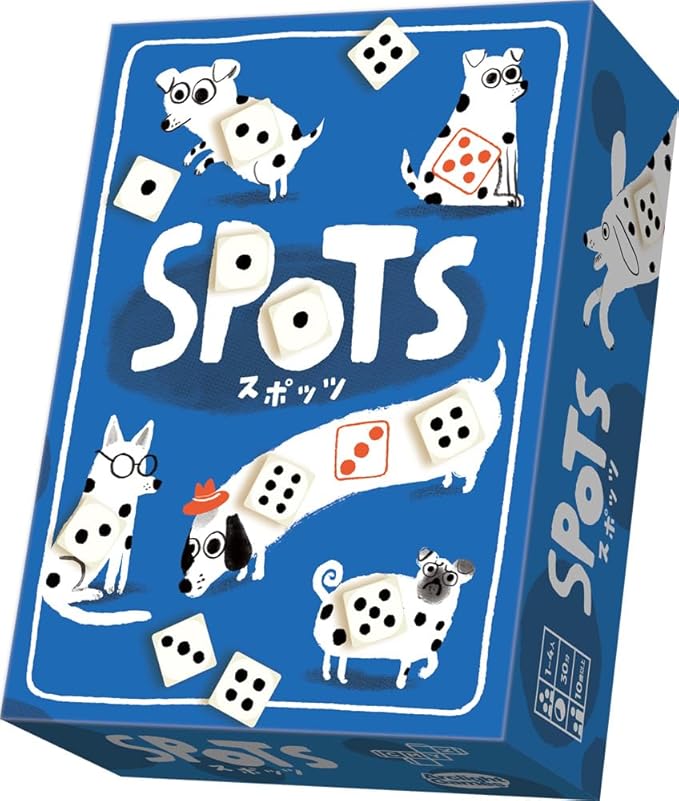 CMYK Spots - A Game About Rolling Dice, Pushing Your Luck…and Dogs