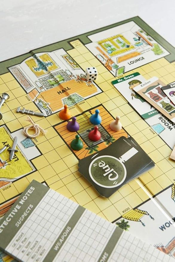 WS Game Company Clue Nostalgia Edition Board Game in Collectible Tin