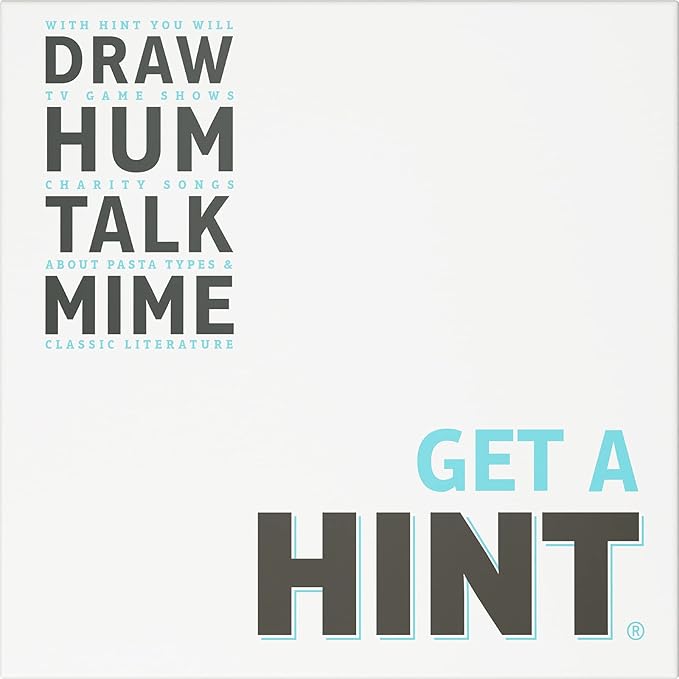 HINT Party Game (US Edition) - A Fun and Creative Hinting Game for Hours of Laughter and Entertainment! Great for Family Game Night, Ages 14+, 4+ Players, 45 Minute Playtime, Made