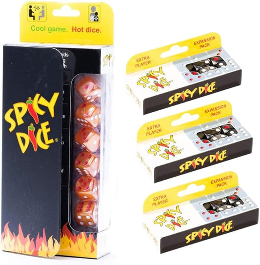 Quad Dice Set – 4 Unique Colors of Pearlized Dice for Adults and Families. Elevate Game Nights, Dice Games, and Tabletop Adventures with Style and Fun!