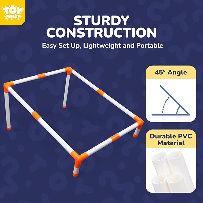 TOY Life Bean Bags Toss Carnival Game, Cornhole, Outdoor Toys for Kids Ages 4-8, Backyard Game Sports & Outdoor Play, Outside Toys for Ages 5-7, Family Lawn Yard Games Birthday Party, Gift for Boys