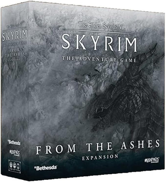 The Elder Scrolls V: Skyrim – The Adventure Game from The Ashes Expansion | Strategy Board Game for Adults | Ages 14+ | 1-4 Players | Avg. Playtime 60-120 Minutes | Made by Modiphius Entertainment