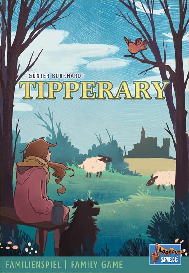Games Tipperary Board Game - Engaging Strategy Game of Adventure and Irish Folklore, Family Game for Kids and Adults, Ages 8+, 2-5 Players, 45 Minute Playtime, Made