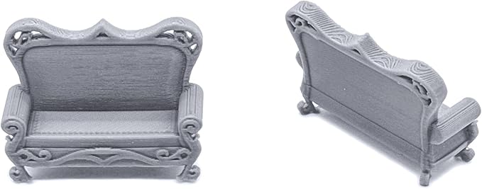 EnderToys Elegant Furniture by Printable Scenery, 3D Printed Tabletop RPG Scenery and Wargame Terrain 28mm Miniatures