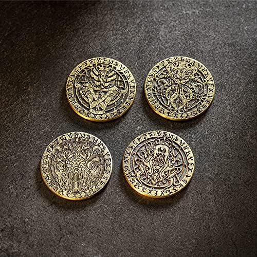 Cthulhu Poker Cards Collection Playing Cards Rare Limited Poker Cards Gift for Men or Women, Great for Cardistry,Card Games and Party (Element Coin a Box)