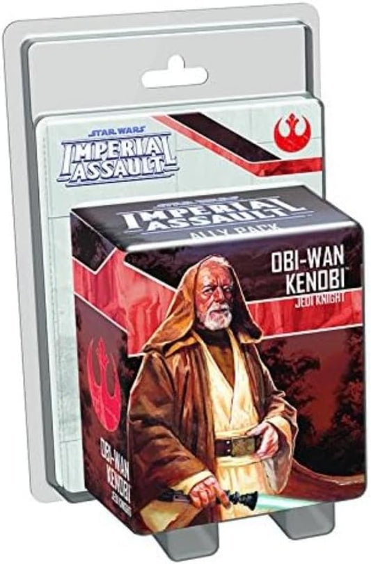 Fantasy Flight Games Star Wars Imperial Assault Board Game Obi-Wan Kenobi ALLY PACK - Epic Sci-Fi Miniatures Strategy Game for Kids and Adults, Ages 14+, 1-5 Players, 1-2 Hour Playtime,