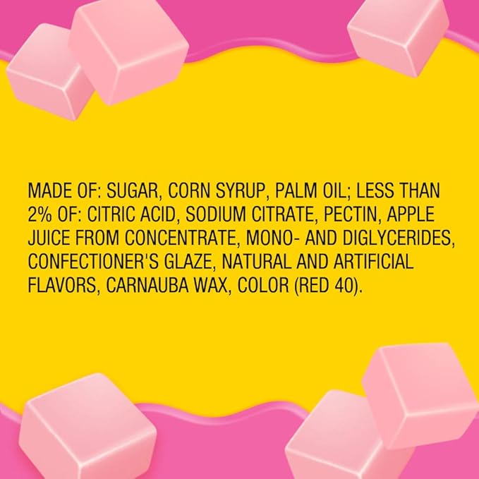 STARBURST Candy Bulk - Minis All Pink Fruit Chews, STARBURST Chews Candy 8oz (Pack of 8)