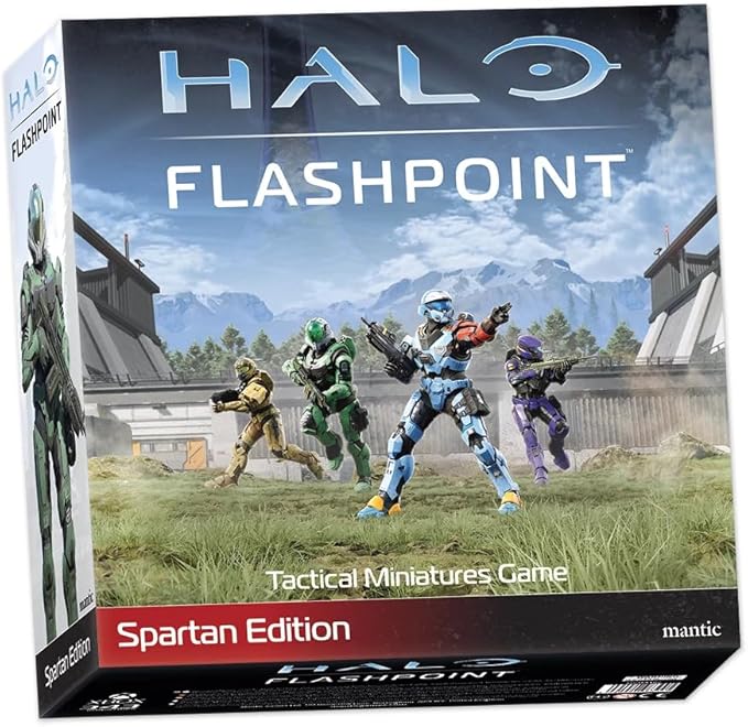 mantic Games, Halo: Flashpoint - The Tactical Miniatures Game (Spartan Edition)