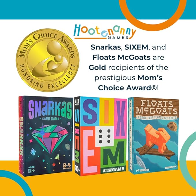Snarkas Card Game | Gem-Collecting Adding & Matching Game | Perfect for Family Games | 2-4 Players, Ages 8+