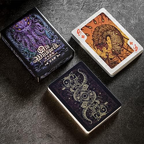 Cthulhu Poker Cards Collection Playing Cards Rare Limited Poker Cards Gift for Men or Women, Great for Cardistry,Card Games and Party (Playing Cards)