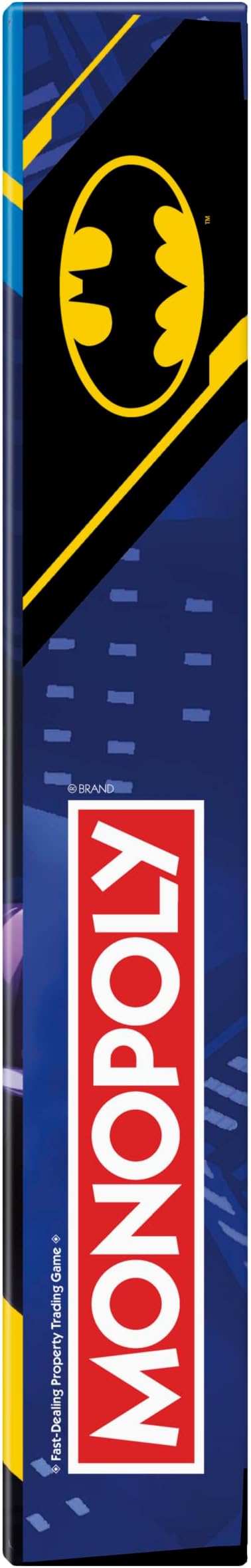 Monopoly Batman Edition Board Game | Monopoly Game for Batman Fans | Ages 8 and Up | 2 to 4 Players | Family Games | Strategy Games for Kids and Adults (Amazon Exclusive)