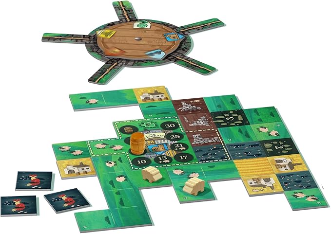 Games Tipperary Board Game - Engaging Strategy Game of Adventure and Irish Folklore, Family Game for Kids and Adults, Ages 8+, 2-5 Players, 45 Minute Playtime, Made