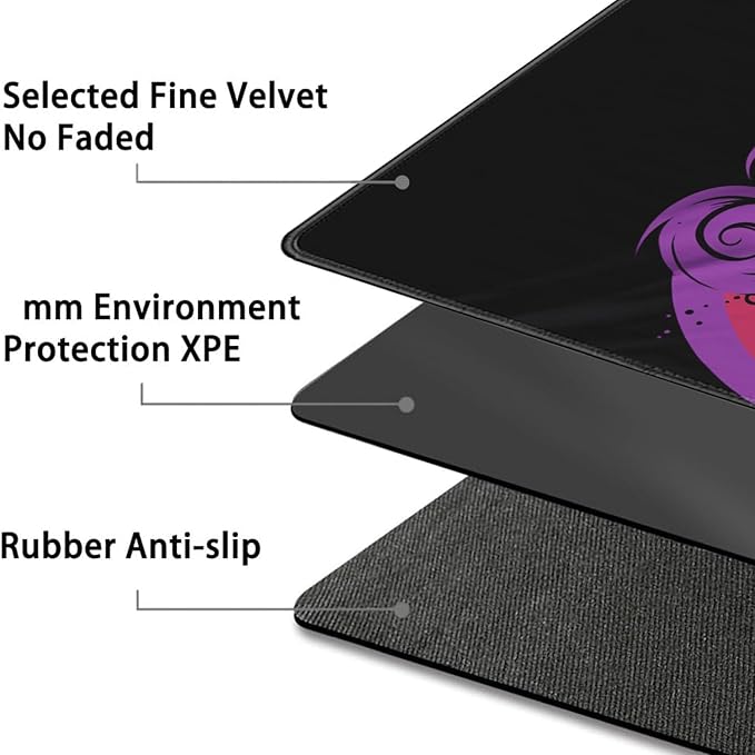 Board Game for TCG Playmat Table Mats Games Size 60X35 cm Mousepad Compatible for MTG RPG CCG Trading Card Game Play mats with 6 Dice (Playmat 130)