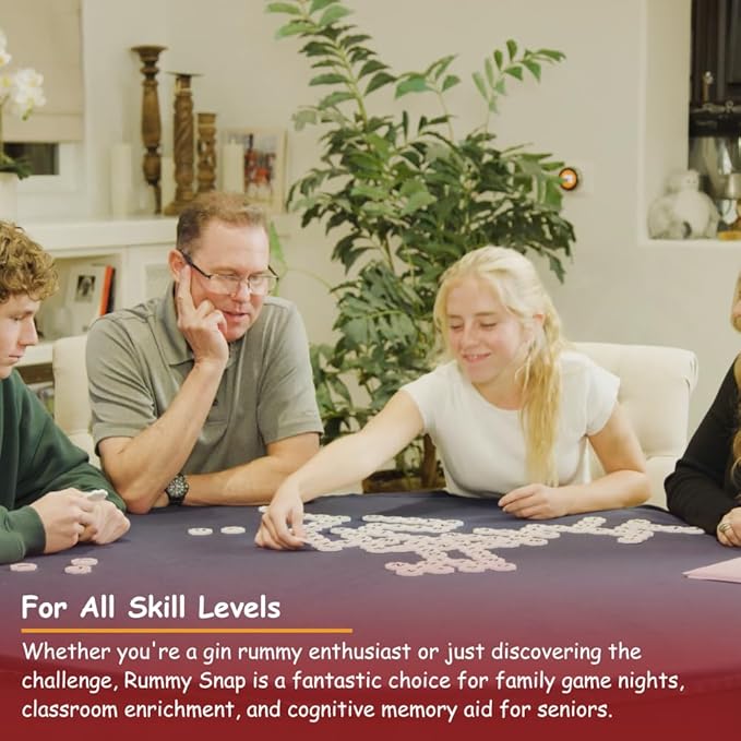 Strategy Game for Adults, Family, and Kids, Includes Full Size Tiles, Racks, and Storage Travel Bag, Fun for Ages 8+, 2-4 Players