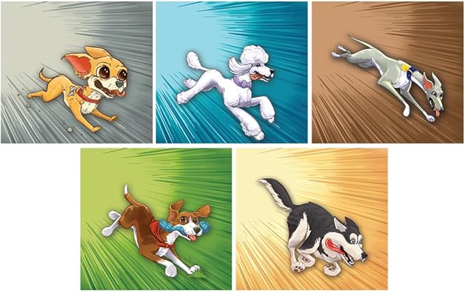 Zoomies – Fast-Paced Dog Walking Family Card Board Game Fun for All Ages Quick Play 2 to 4 Players Ages 10+