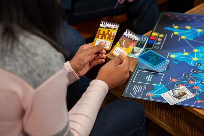 Pandemic Board Game (Base Game) - A Cooperative Battle to Save Humanity, Strategy Game for Kids and Adults, Ages 8+, 2-4 Players, 45 Minute Playtime, Made by Z-Man Games