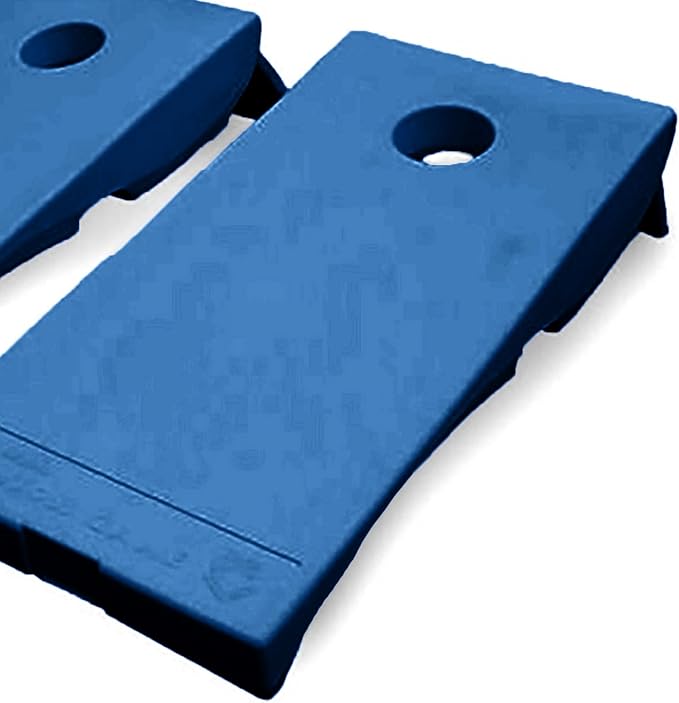 Driveway Games All Weather Corntoss Bean Bag Cornhole Yard Game Set for Indoor and Outdoor Use with 2 Target Boards and 8 Bean Bags