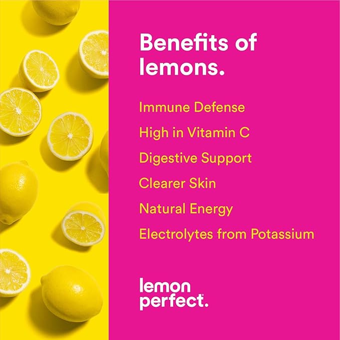 Lemon Perfect, Hydrating Organic Lemon Water, Zero Sugar, Flavored Water, Squeezed from Real Fruit, Plastic Neutral, No Artificial Ingredients, Dragon Fruit Mango (12oz Bottles) 12pk