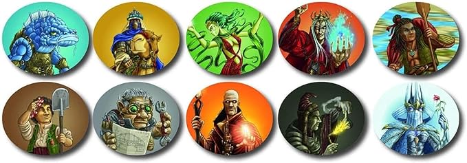 Terra Mystica Fire & Ice, Expansion, Strategy Board Game, Terra Mystica Core Game Required to Play, 6 New Factions Introduced, Ages 14 and Up