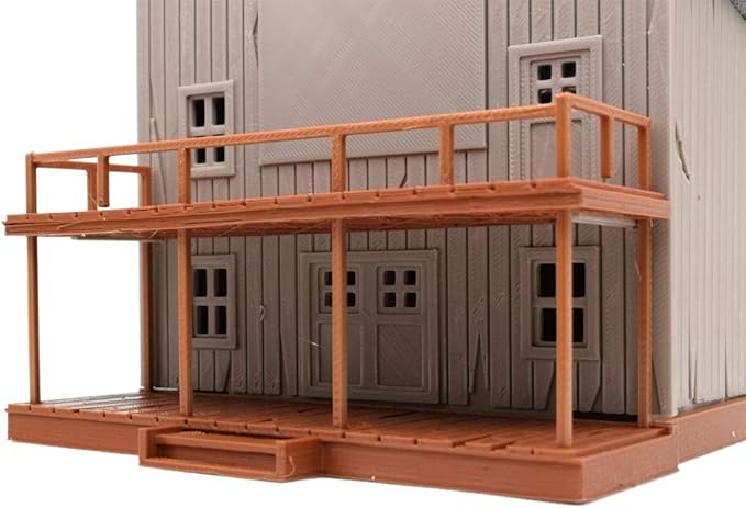 Outland Tactics War Games Miniatures Old West Town Saloon 28mm Scale