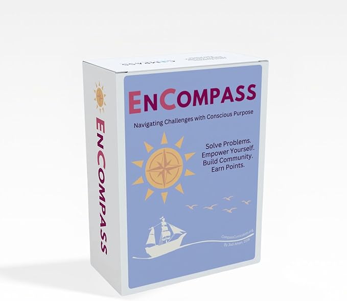 EnCompass Card Game โ Build Problem-Solving Skills to Handle Lifeโs Challenges| Empower Emerging Adults to Overcome Peer Pressure, Anxiety & Real-Life Obstacles | SEL Classroom Activity