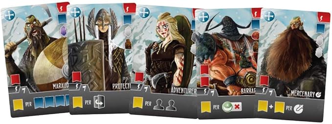 Paladins of The West Kingdom Strategy Board Game, 1-4 Players, Ages 12 and Up, 90-120 Min Play Time, Most Victory Points Win, Build Outposts, Fortifications, Commission Monks, & Confront Outsiders