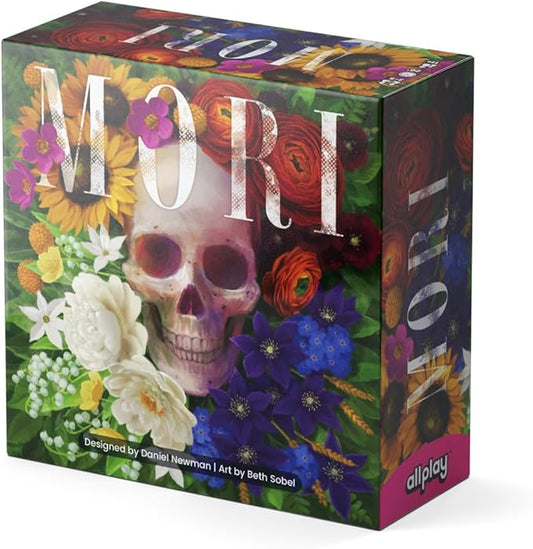 ALLPLAY Mori Board Game - Trick-Taking Strategy Card Game Where Dice Break The Rules - 3-5 Players - Great Board Game for Families and Adults - Full of Tricky, Clever Decisions