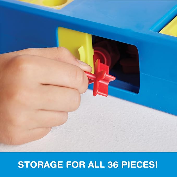 Game Zone Poppin' Puzzlers - Interactive Puzzle Game for 2 Players Ages 4+ - Helps Develop Problem-Solving Skills and Fine Motor Skills - Perfect for Game Nights with Family and Friends!