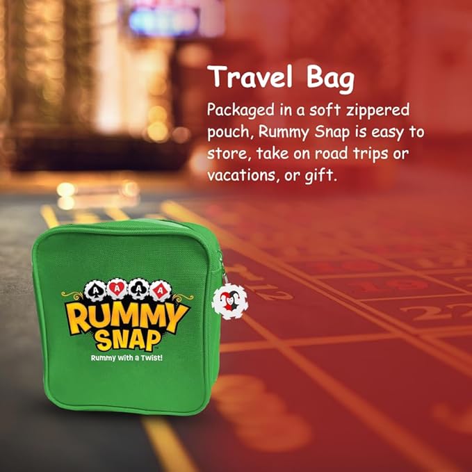 Strategy Game for Adults, Family, and Kids, Includes Full Size Tiles, Racks, and Storage Travel Bag, Fun for Ages 8+, 2-4 Players