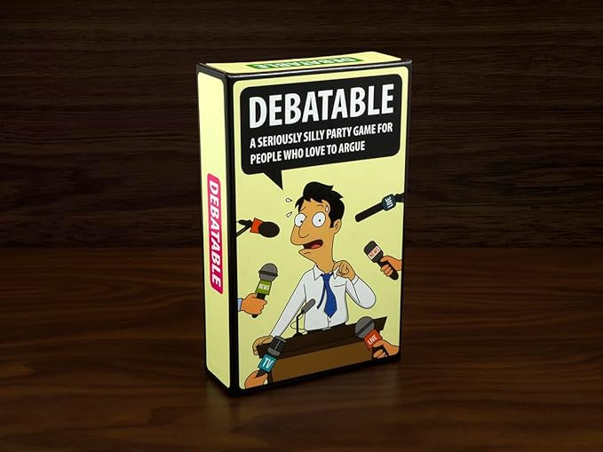 Mindmade Debatable - A Hilarious Party Game for People who Love to Argue