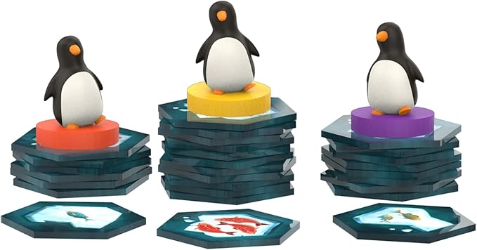 Hey, That's My Fish! Board Game - A Strategic Penguin Fishing Adventure Game, Fun Family Game for Kids and Adults, Ages 8+, 2-4 Players, 20 Min Playtime - Made by Next Move Games