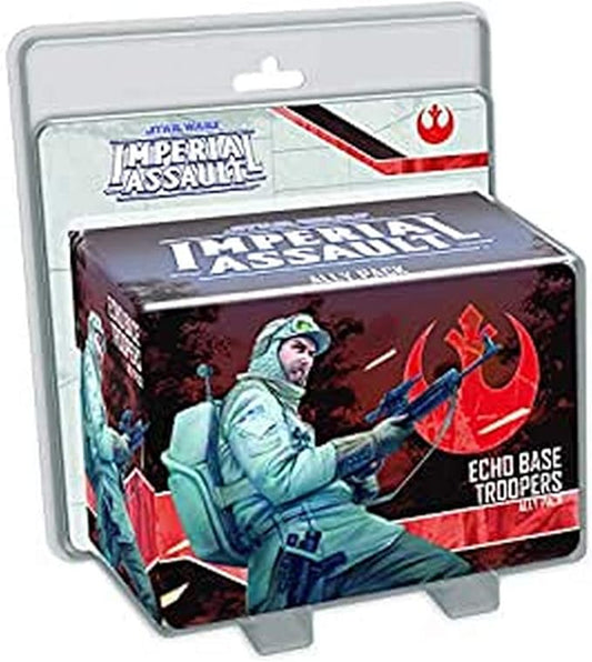 Fantasy Flight Games Star Wars Imperial Assault Board Game Echo Base Troopers ALLY PACK - Epic Sci-Fi Miniatures Strategy Game for Kids and Adults, Ages 14+, 1-5 Players, 1-2 Hour Playtime