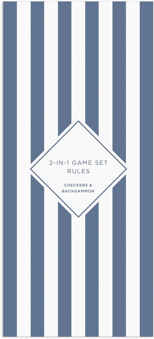 Galison Gray Malin The Beach 2 in 1 Game Set, Checkers and Backgammon – Perfect for Game Night – Features Iconic Gray Malin Photography, Sturdy Storage Box Included, Makes a Great Gift Idea