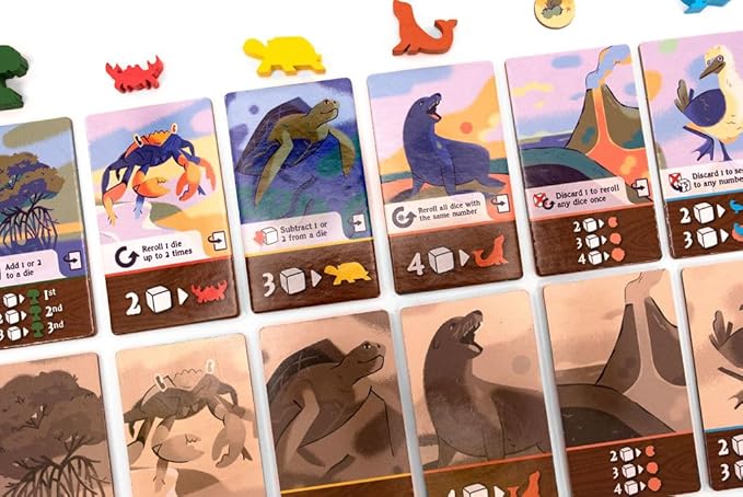 Emerge Board Game - Explore New Islands and Research Ecosystems, Dice Rolling Strategy Game, Family Game for Kids and Adults, Ages 14+, 2-4 Players, 75 Minute Playtime, Made by Pandasaurus Games