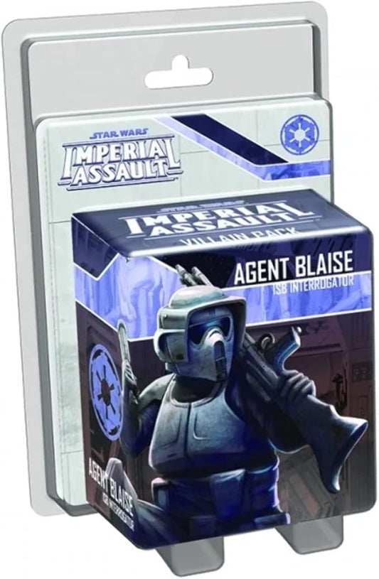 Star Wars Imperial Assault Board Game Agent Blaise VILLAIN PACK - Epic Sci-Fi Miniatures Strategy Game for Kids and Adults, Ages 14+, 1-5 Players, 1-2 Hour Playtime, Made by Fantasy Flight Games