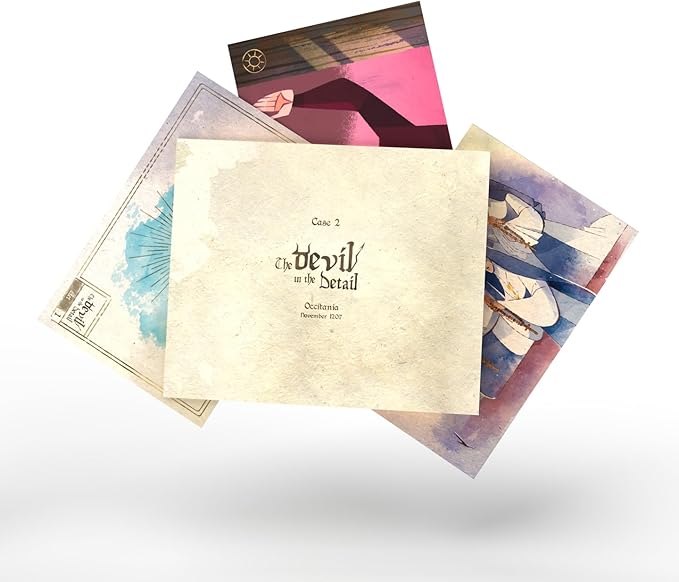 Space Cowboys Perspectives (Blue Box) - Mystery Game, Cooperative Storytelling Game, Collaborative Detective Game for Kids & Adults, Ages 12+, 2-6 Players, 90 Minute Playtime, Made