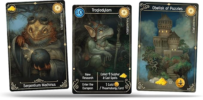 Forbidden Games, Lizard Wizard – Fantasy Strategy Game of Spellcasting, Potions, and Mystical Creatures, Ages 10+, 2-6 Players, Family Game Night Essential