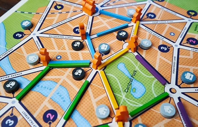 Bus: Complete Edition, a Public Transportation Board Game for Friends and Family Ages 12+, 3-5 Players, 90 Minutes