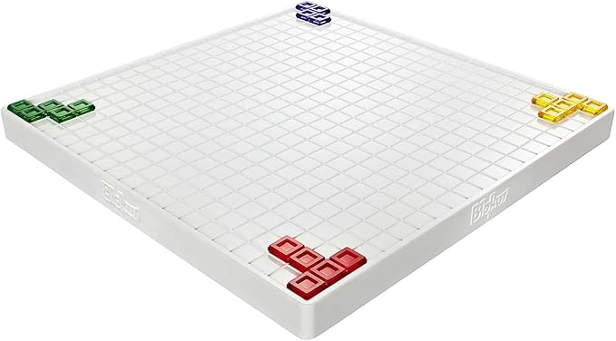 Mattel Games Blokus Strategy Board Game, Family Game for Kids & Adults with Colorblind Accessible Pieces & Just One Rule