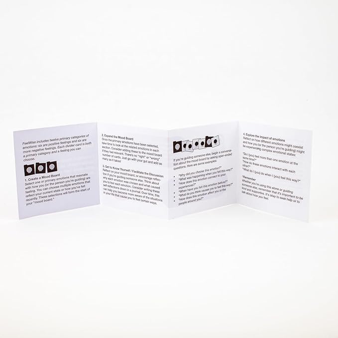 156 Emotion Cards Card Deck – Master Your Emotional Intelligence, Enhance Resilience and Thrive