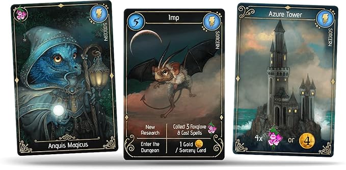 Forbidden Games, Lizard Wizard – Fantasy Strategy Game of Spellcasting, Potions, and Mystical Creatures, Ages 10+, 2-6 Players, Family Game Night Essential