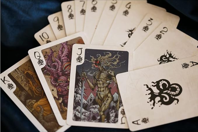 Cthulhu Poker Cards Collection Playing Cards Rare Limited Poker Cards Gift for Men or Women, Great for Cardistry,Card Games and Party (Playing Cards)