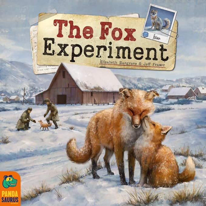 The Fox Experiment Board Game - Breed and Evolve Your Foxes! Strategy Game, Fun Family Game for Kids and Adults, Ages 10+, 1-4 Players, 60 Minute Playtime, Made by Pandasaurus Games