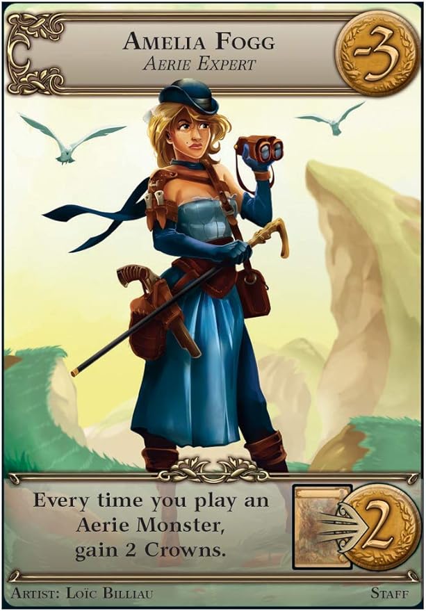 AMIGO Games Richard Garfield's Carnival of Monsters - Deck Building & Set Collecting Board Game - Explore Magical Lands & Capture Exotic Beasts 240 Cards | Ages 12+ | 2-5 Players