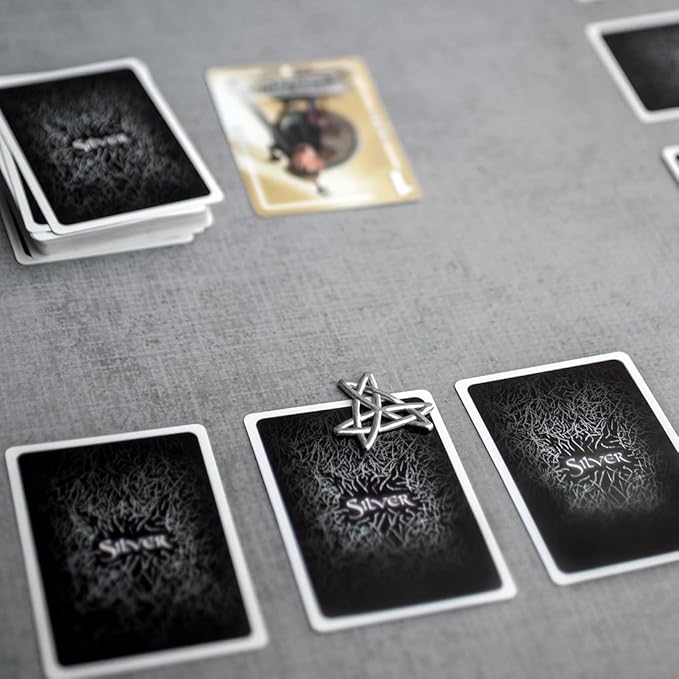 Silver, Fun, Competitive, and Strategic Card Game, Fun for Family Game Night